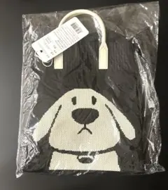 値下げ ニット ショルダーバッグ　犬