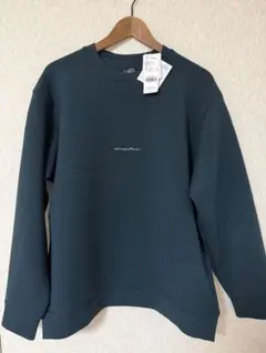 新品 グローバルワーク ライトクッションクルー Lサイズ ダークグリーン