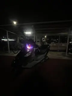 アドレスv125S 緑赤 イカリングヘッドライト！　完全取り付けサポート付き！ アドレスv125G 白青赤イカリングヘッドライト アドレスv125