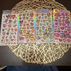 サンリオキャラクターズ うるちゅるシール 4枚セット