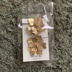 Bride me 花モチーフ イヤリング