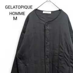 GELATOPIQUE HOMME ジェラートピケオム キルトカーディガン М