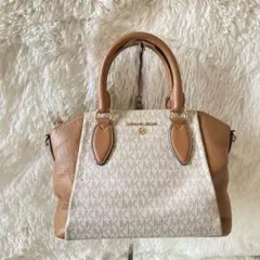 MICHAELKORSハンドバッグ ベージュ/ブラウン