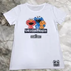 エルモ & クッキーモンスター Tシャツ　セサミストリート