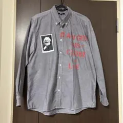 アナーキーシャツ 毛沢東 UNFINISHEDアナーキーシャツ2023009 | UNFINISHED