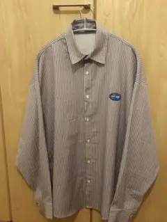 ストライプ ボタンダウンシャツ