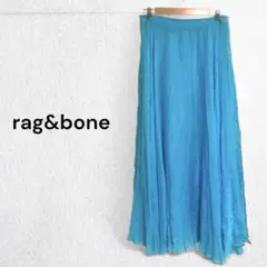 ラグアンドボーン スカート フレア ロング マキシ丈 アメリカ製 シフォン