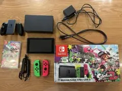 Nintendo Switch - 新品未使用品 ニンテンドースイッチ スプラトゥーン2セット ② ジャンク扱い》ニンテンドースイッチ 初期型 スプラトゥーン2