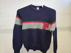 ARNOLD PALMER ネイビー ストライプ セーター 160