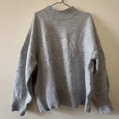 【美品】AS KNOW AS Plus ビッグサイズエコニットプルオーバー