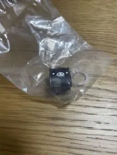 サンエックスユニバース　マスコットチャーム　モノクロブー（くろ）