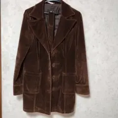 ブラウン コーデュロイ テーラードジャケット　　サイズ　L