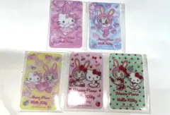 セブンイレブン ハローキティ×メゾピアノ オリジナルカードミラー 全5種セット