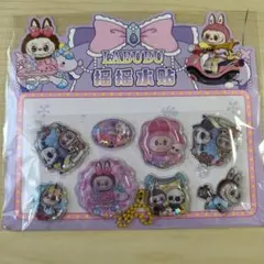 LABUBU キャラクターシール3セット☆