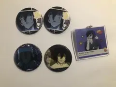 文豪ストレイドッグス ドストエフスキー　缶バッジ4個セット＋アクリルキーホルダー