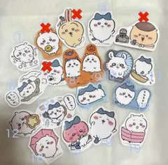 【3枚】ちいかわ　ダイカットステッカー