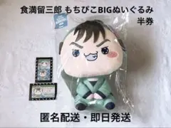 フリューくじ 忍たま乱太郎 食満留三郎 もちぴこBIGぬいぐるみ 半券