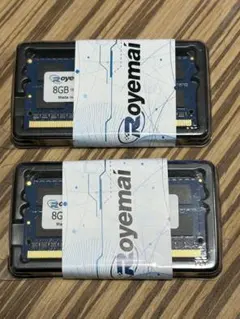 Royemai DDR3 SODIMM 8GB 1600MHz 8枚セット Royemai DDR3 SODIMM 8GB 1600MHz 2枚セット - メルカリ