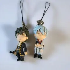 銀魂　チビキャラ風　ストラップ2体セット