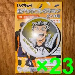 ハイキュー‼︎ 横断幕 缶バッジ 赤葦京治 25個セット - メルカリ