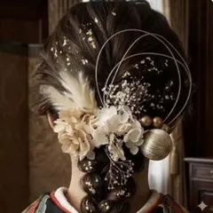 成人式　前撮り　髪飾り　振袖　ヘアアクセサリー　結婚式　18点