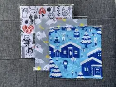 UNDERTALE 「ちていのなかま」マイクロファイバークロス3枚セット