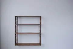 フランスアンティーク木製ウォールシェルフ/壁掛けラック/飾り棚(90-125) 2025年最新】フランスアンティ シェルフの人気アイテム - メルカリ