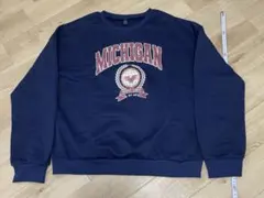 SHEIN ネイビートレーナー Lサイズ