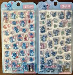 【海外正規品】 スティッチ ボンボンドロップシール　 2枚セット