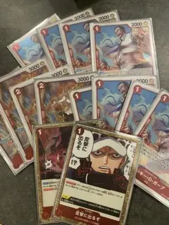 ワンピースカードゲーム レアカード まとめ売り 赤デッキ パーツ