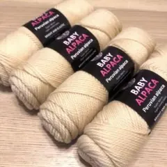 ベビーアルパカ 編み物