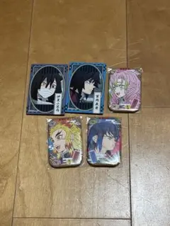 鬼滅の刃 縦缶バッチ 5個セット おまけ付き