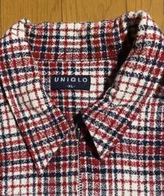 レア90s紺タグ OLDUNIQLOチェック柄ブルゾン archive y2k