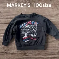 MARKEY'S♡トレーナー　100サイズ　マーキーズ