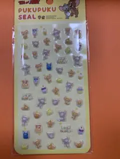 トムとジェリー ぷくぷくシール