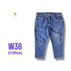 【各種割引】Dickies ストレート ペインター デニム パンツ W36のサムネイル