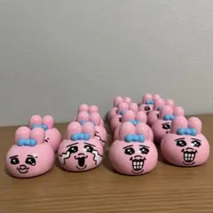 走れ！おぱんちゅうさぎお顔フィギュア 全3種 コンプリート 13個セット