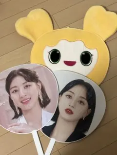 twice ジヒョ うちわケース うちわ