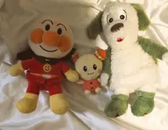 アンパンマン わんわん　うーたん　ぬいぐるみ セット