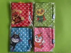 アサヒ飲料⭐︎アンパンマンボトルホルダー付きトート⭐︎全4種セット