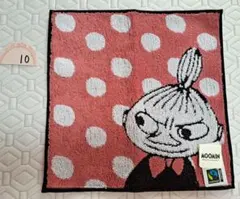 リトルミィ　タオルハンカチ　ドット柄