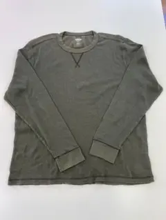OLD NAVY サーマル ワッフル ロンT XXL グリーン系