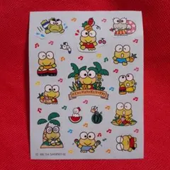 けろけろけろっぴ　シール　Sanrio　サンリオ　レトロ　コレクション