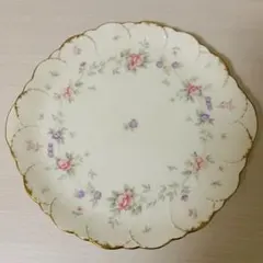 NARUMI HELIOS プレート 皿 ボーンチャイナ 花柄 ナルミ
