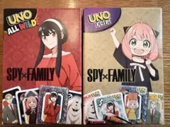 海外マクドナルド UNO SPY FAMILY 2種類セット