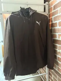 PUMA ブラウン ウィンドブレーカー M