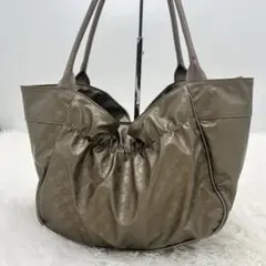 極美品 ゲラルディーニ トートバッグ ハンドバッグ ソフティ 総柄　ゴールド