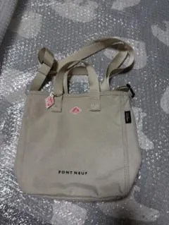 DANTON PONT NEUF ベージュ ショルダーバッグ