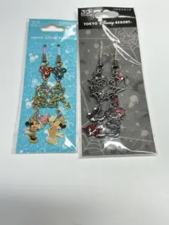 ディズニー ペアストラップ ミッキー ミニー