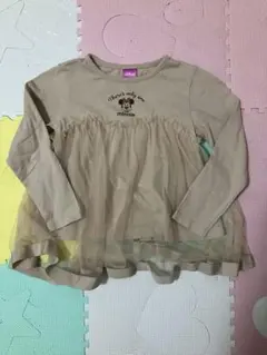 Disney ミニーマウス 長袖Tシャツ120